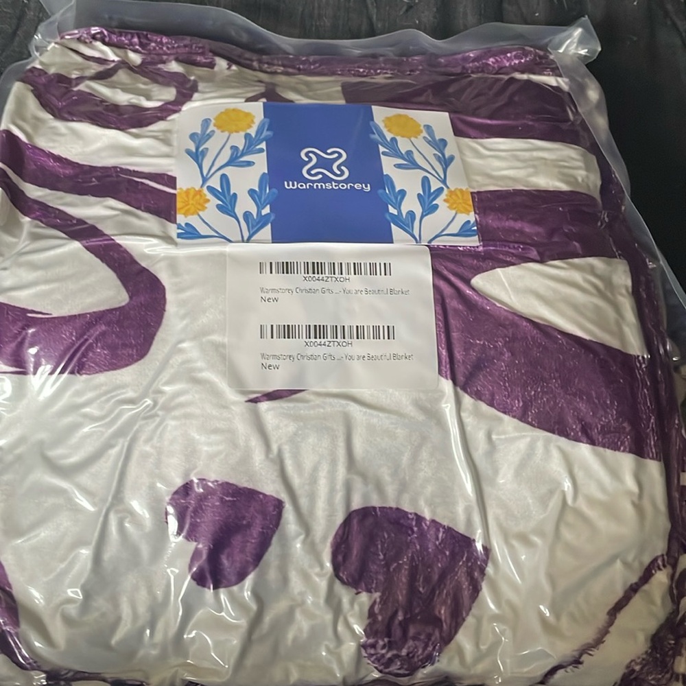 Warmstorey You are Beautiful Blanket still in original packaging.